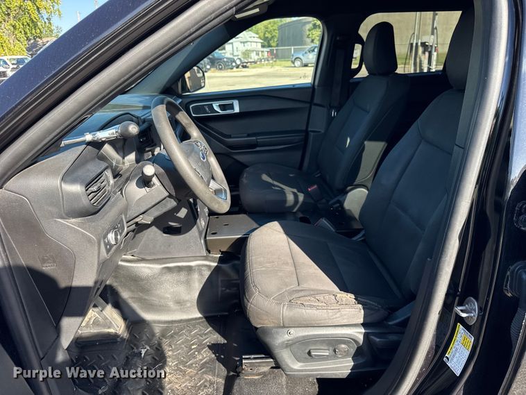 image for item EF2165 2020 Ford Explorer Police Interceptor SUV