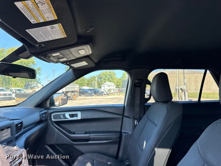 image for item EF2165 2020 Ford Explorer Police Interceptor SUV