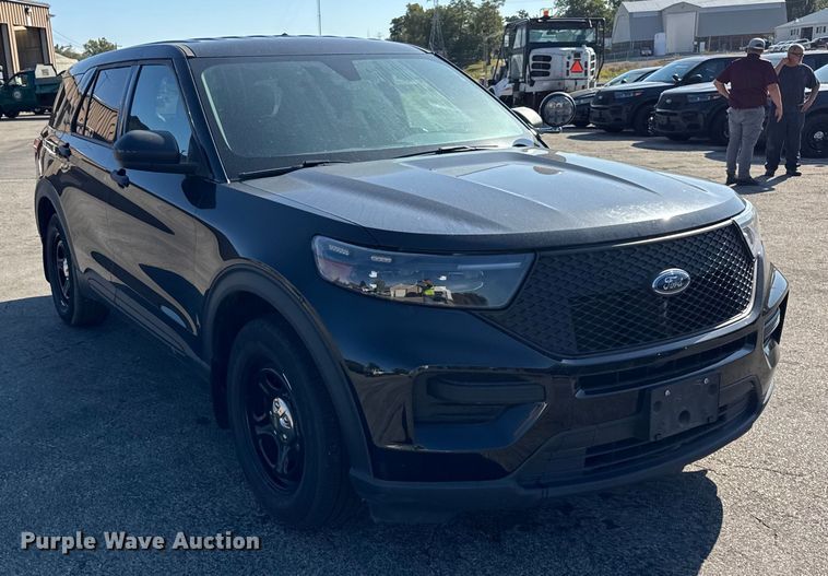 image for item EF2166 2020 Ford Explorer Police Interceptor SUV