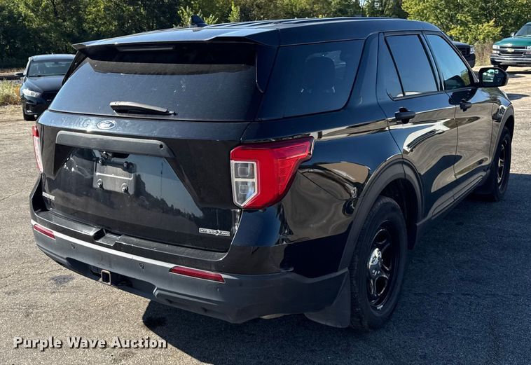 image for item EF2166 2020 Ford Explorer Police Interceptor SUV