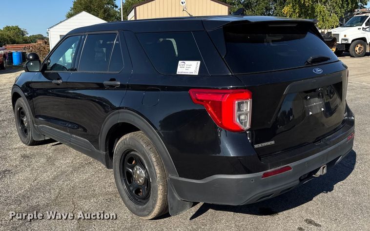 image for item EF2166 2020 Ford Explorer Police Interceptor SUV