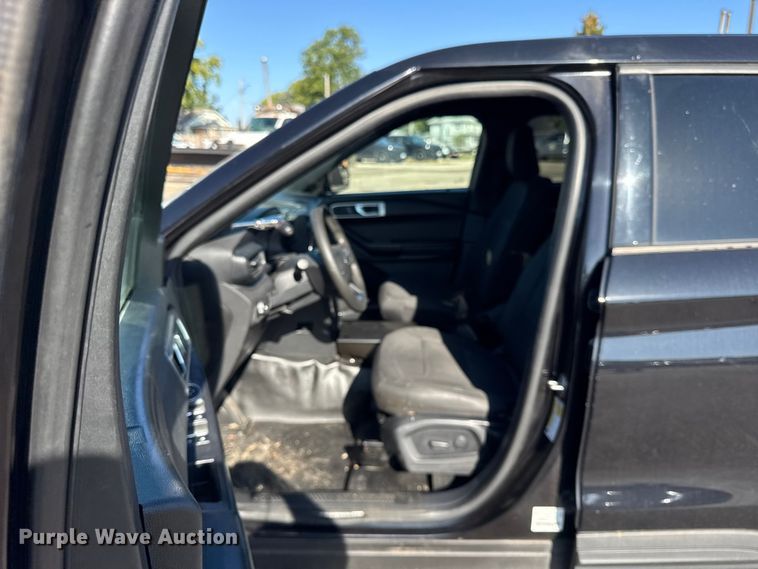 image for item EF2166 2020 Ford Explorer Police Interceptor SUV