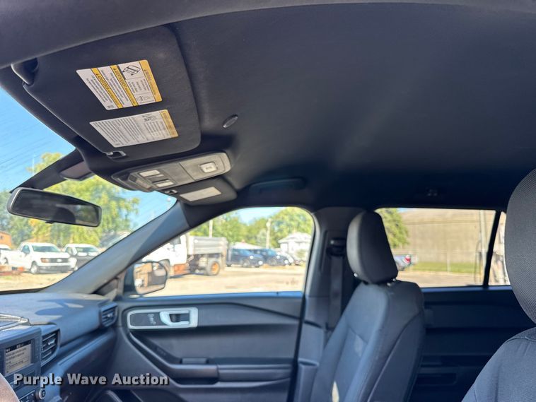 image for item EF2166 2020 Ford Explorer Police Interceptor SUV