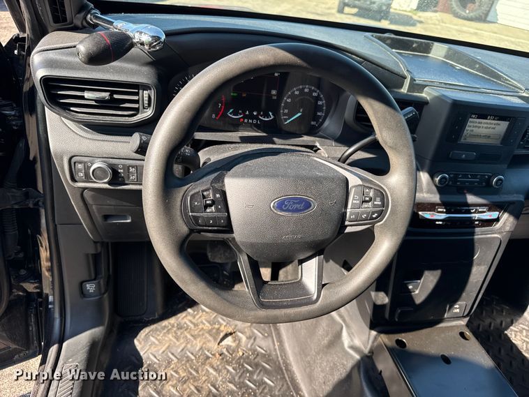 image for item EF2166 2020 Ford Explorer Police Interceptor SUV