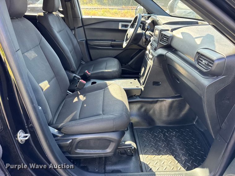 image for item EF2166 2020 Ford Explorer Police Interceptor SUV