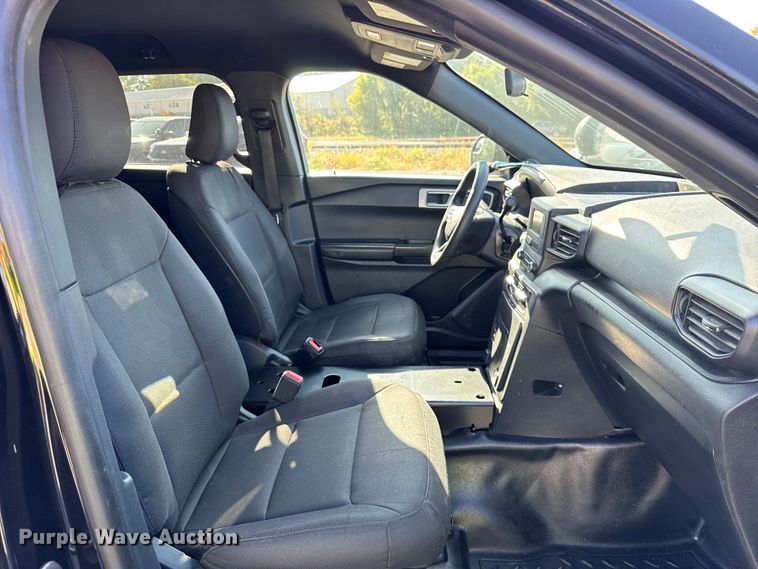 image for item EF2166 2020 Ford Explorer Police Interceptor SUV