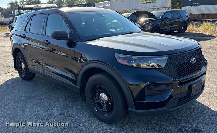 image for item EF2167 2020 Ford Explorer Police Interceptor SUV