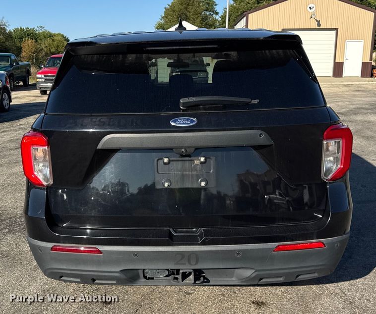 image for item EF2167 2020 Ford Explorer Police Interceptor SUV