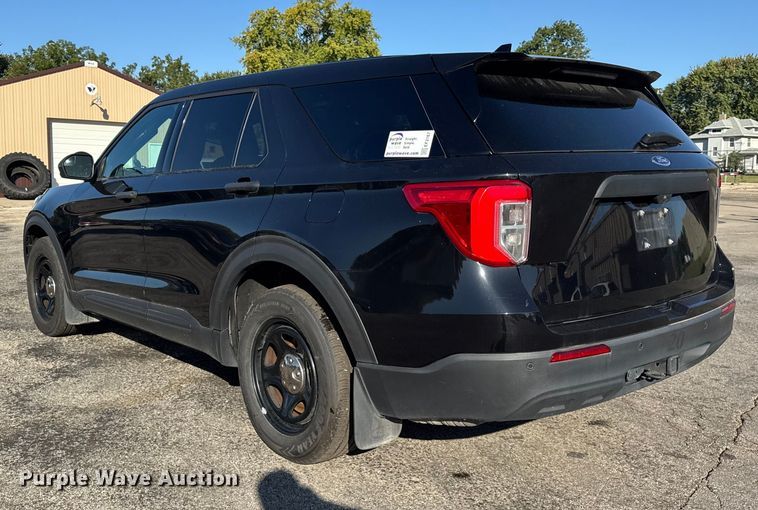 image for item EF2167 2020 Ford Explorer Police Interceptor SUV