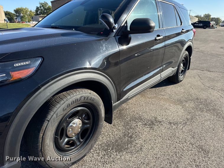 image for item EF2167 2020 Ford Explorer Police Interceptor SUV