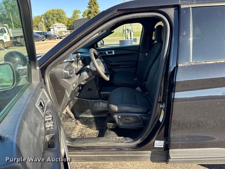 image for item EF2167 2020 Ford Explorer Police Interceptor SUV