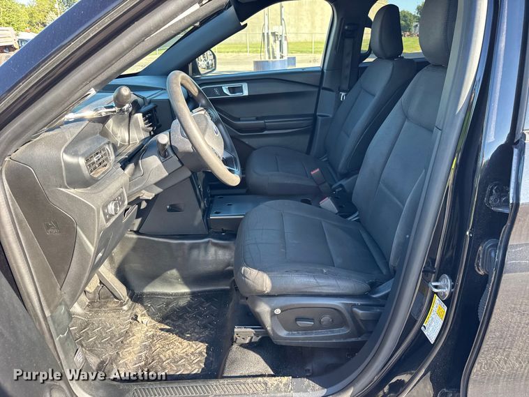 image for item EF2167 2020 Ford Explorer Police Interceptor SUV