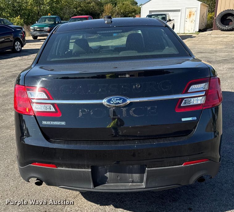 image for item EF2168 2016 Ford Taurus Police Interceptor 