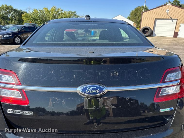 image for item EF2168 2016 Ford Taurus Police Interceptor 