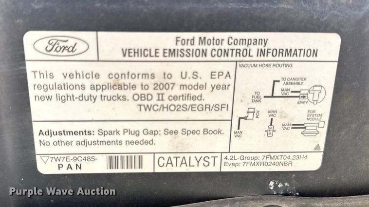 image for item EF2173 2007 Ford F150 XL pickup truck