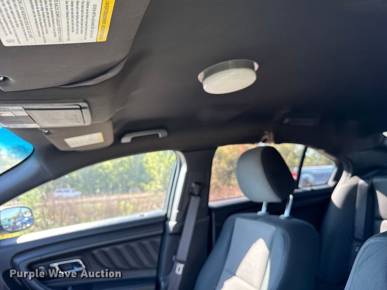 image for item EF2177 2013 Ford Taurus Police Interceptor 