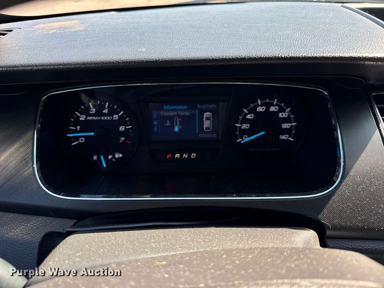 image for item EF2177 2013 Ford Taurus Police Interceptor 