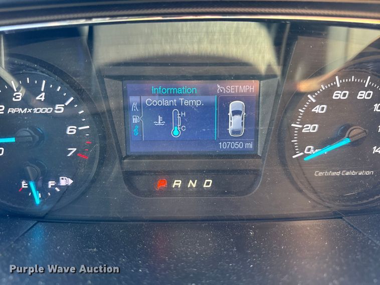 image for item EF2177 2013 Ford Taurus Police Interceptor 