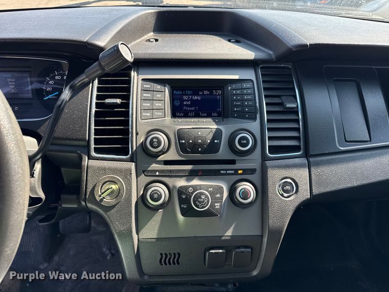 image for item EF2177 2013 Ford Taurus Police Interceptor 