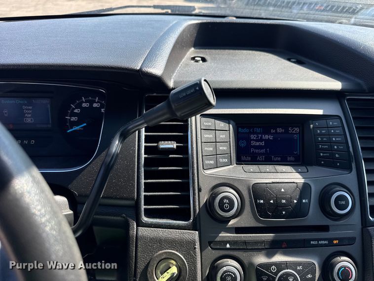 image for item EF2177 2013 Ford Taurus Police Interceptor 