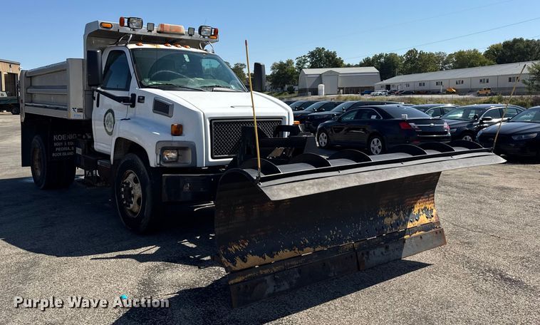 image for item EF2178 2005 Chevrolet C7500 dump truck