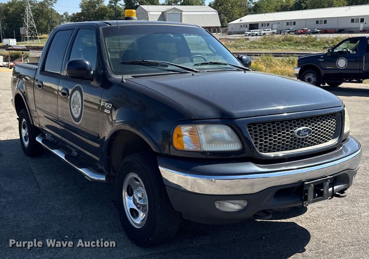 image for item EF2182 2001 Ford F150 SuperCrew pickup truck