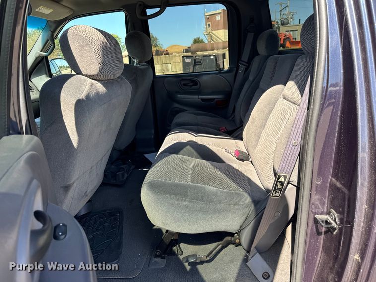 image for item EF2182 2001 Ford F150 SuperCrew pickup truck