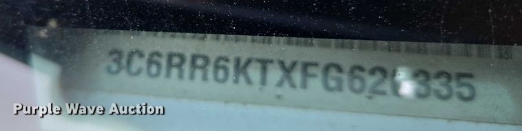 image for item EG8206 2015 Dodge Ram 1500 Crew Cab pickup truck