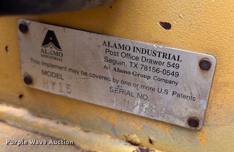 image for item EG8622 Alamo HY15 batwing rotary mower