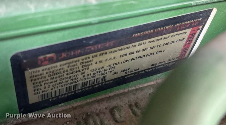 image for item EG8623 2013 John Deere 5085M MFWD tractor