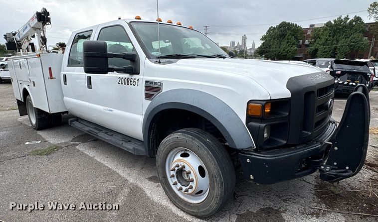 image for item EG8624 2008 Ford F450 Super Duty utility / service truck