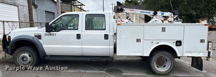image for item EG8624 2008 Ford F450 Super Duty utility / service truck