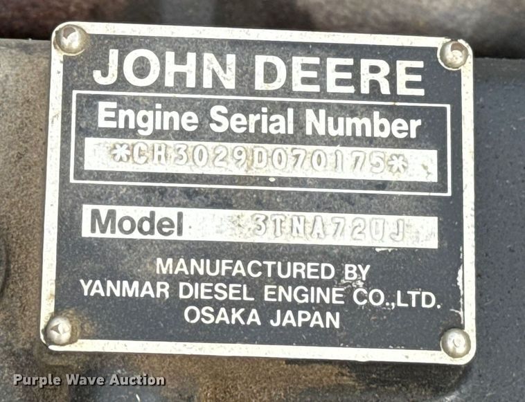 image for item EG8626 1995 John Deere F935 Front Mow lawn mower