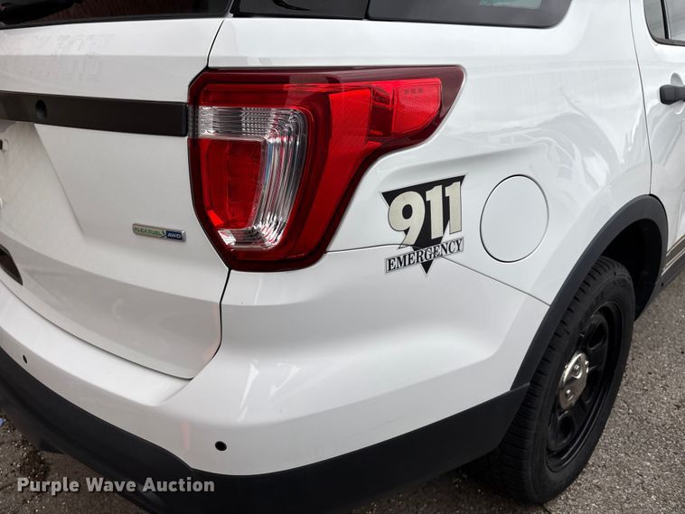 image for item EG8629 2016 Ford Explorer Police SUV