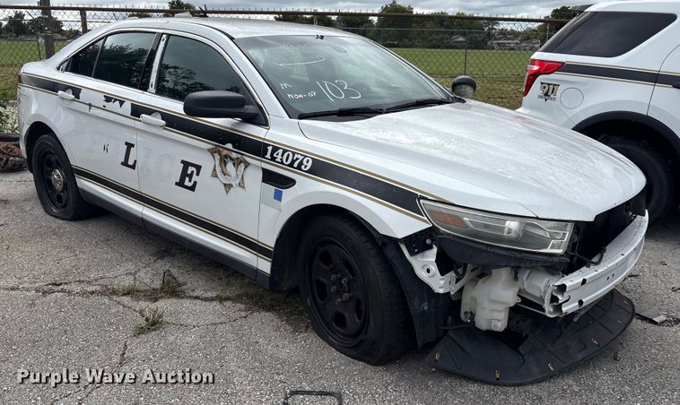 image for item EG8643 2014 Ford Taurus Police 