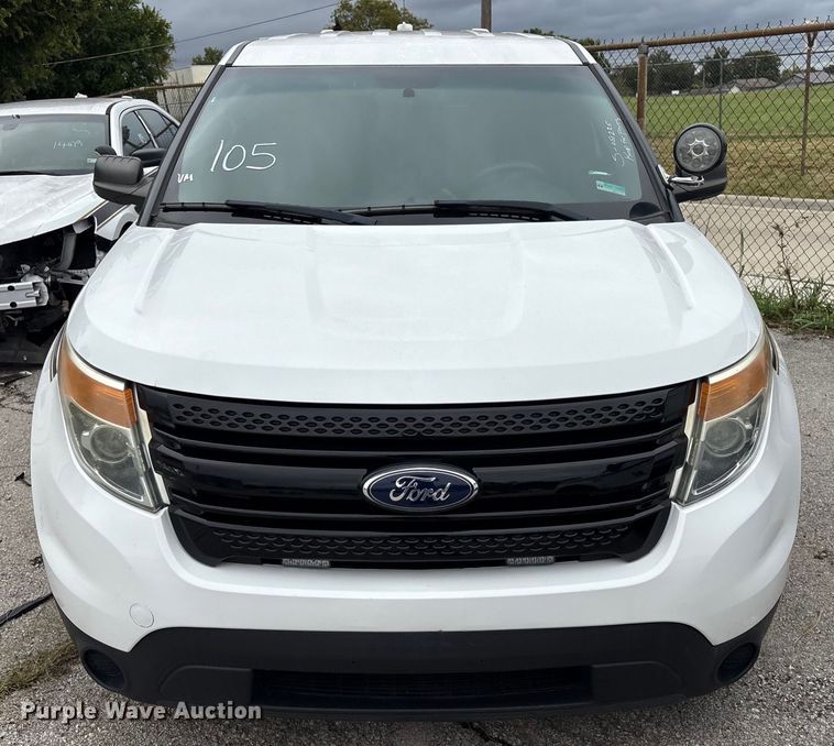 image for item EG8645 2013 Ford Explorer Police SUV