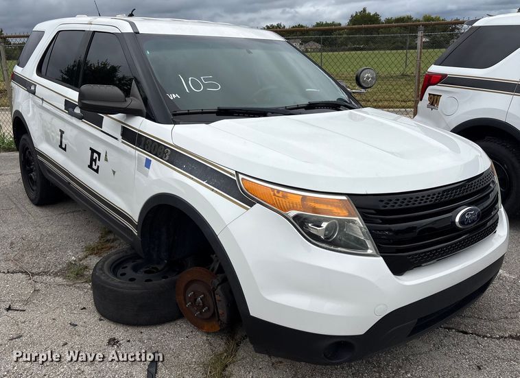 image for item EG8645 2013 Ford Explorer Police SUV