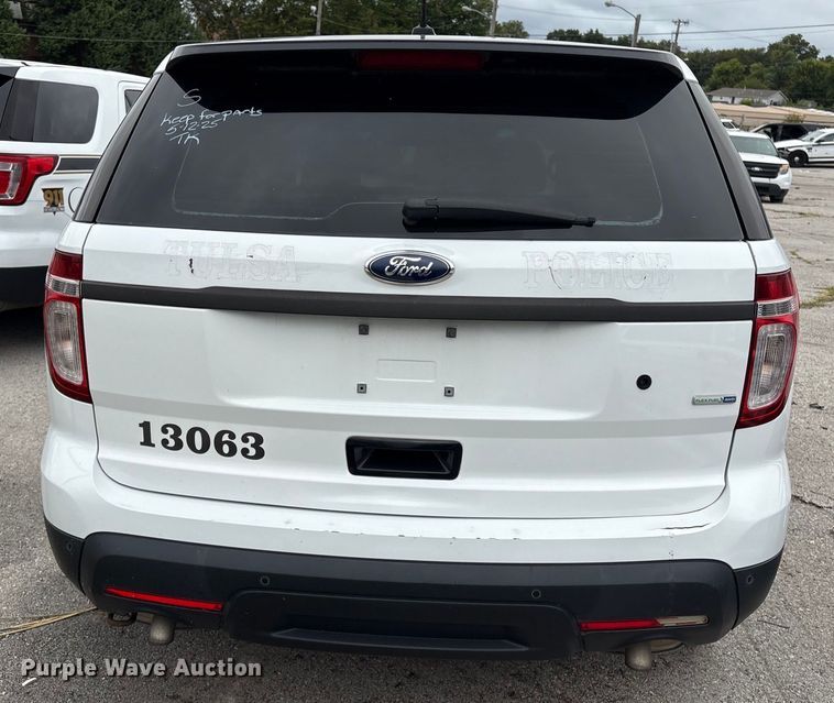 image for item EG8645 2013 Ford Explorer Police SUV