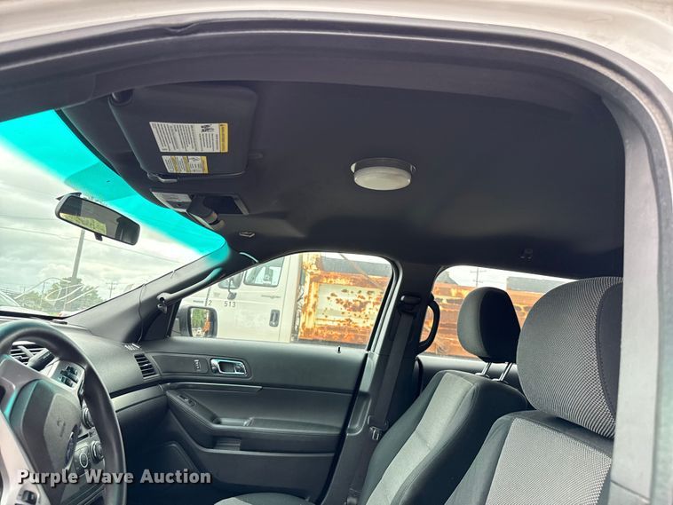 image for item EG8647 2013 Ford Explorer Police SUV