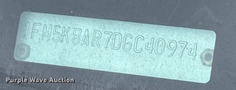 image for item EG8647 2013 Ford Explorer Police SUV