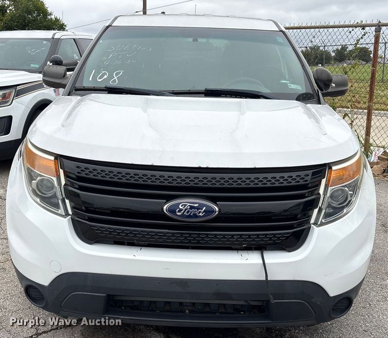 image for item EG8648 2013 Ford Explorer Police SUV