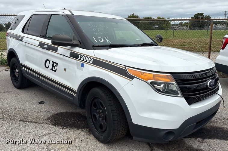 image for item EG8648 2013 Ford Explorer Police SUV