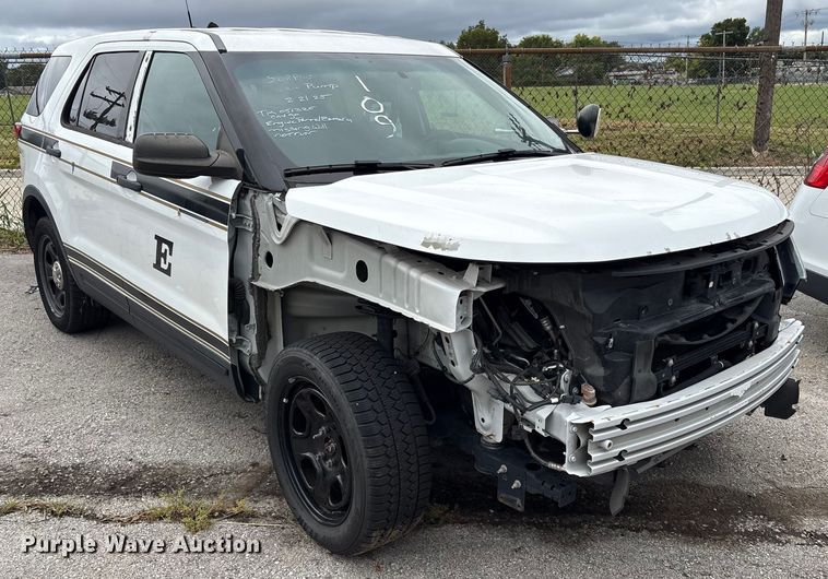 image for item EG8649 2016 Ford Explorer Police SUV