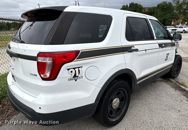 image for item EG8649 2016 Ford Explorer Police SUV
