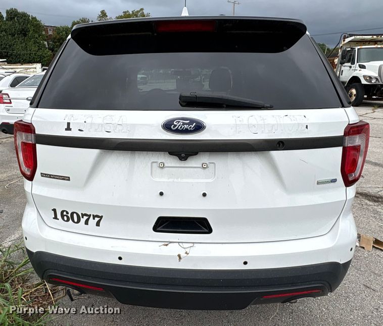image for item EG8649 2016 Ford Explorer Police SUV