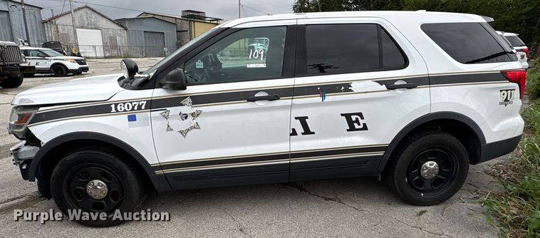 image for item EG8649 2016 Ford Explorer Police SUV
