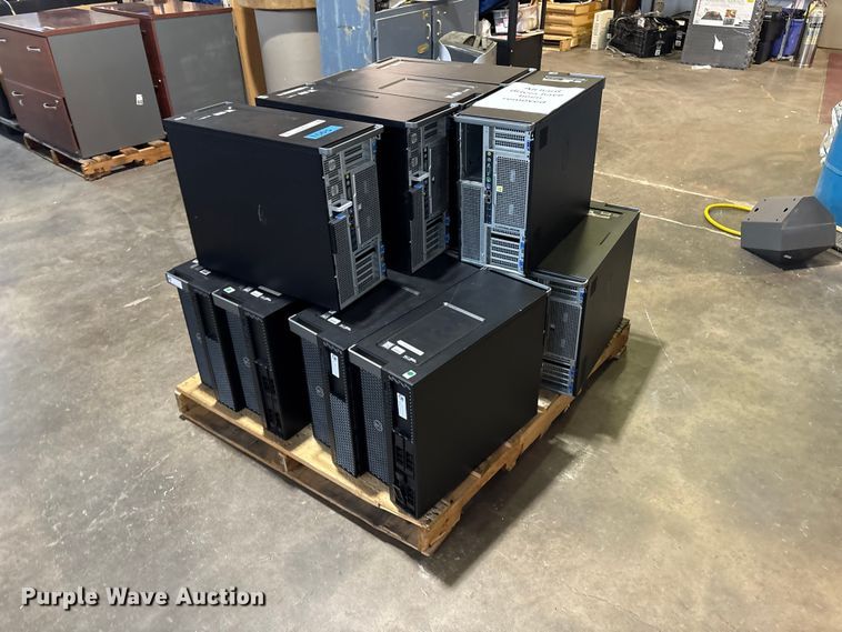 image for item EG8654 (13) dell precision 7920 computer towers