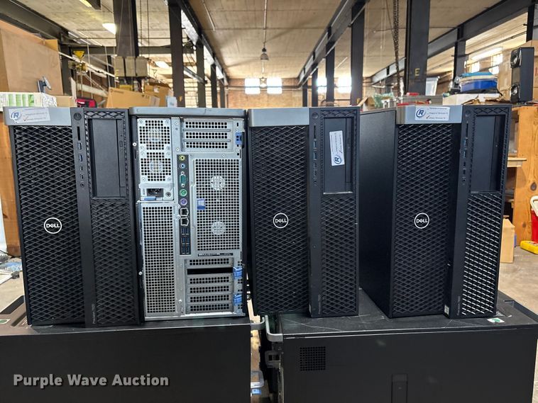 image for item EG8654 (13) dell precision 7920 computer towers