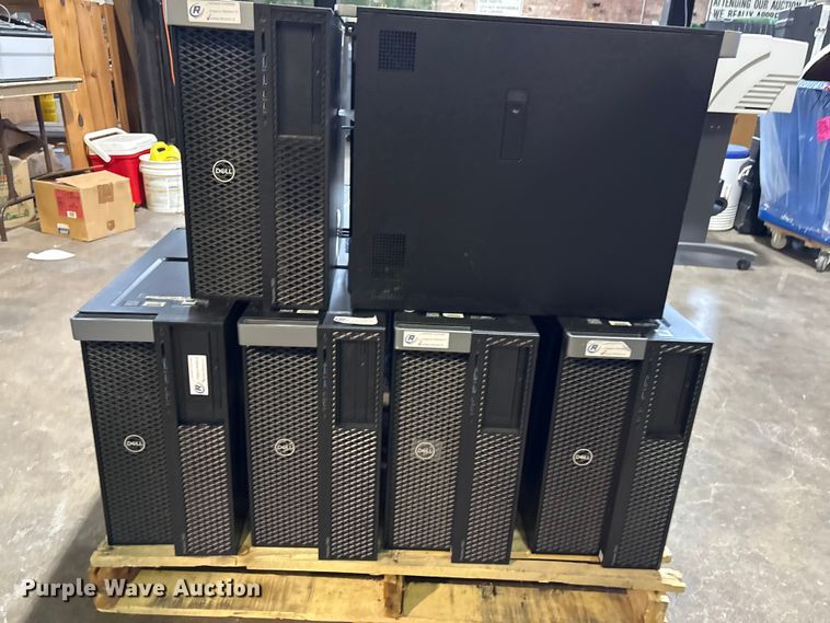 image for item EG8654 (13) dell precision 7920 computer towers