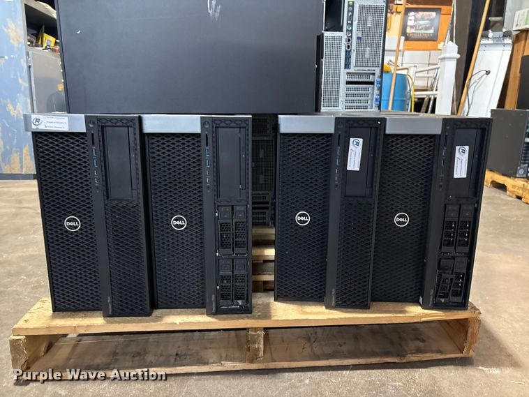 image for item EG8654 (13) dell precision 7920 computer towers